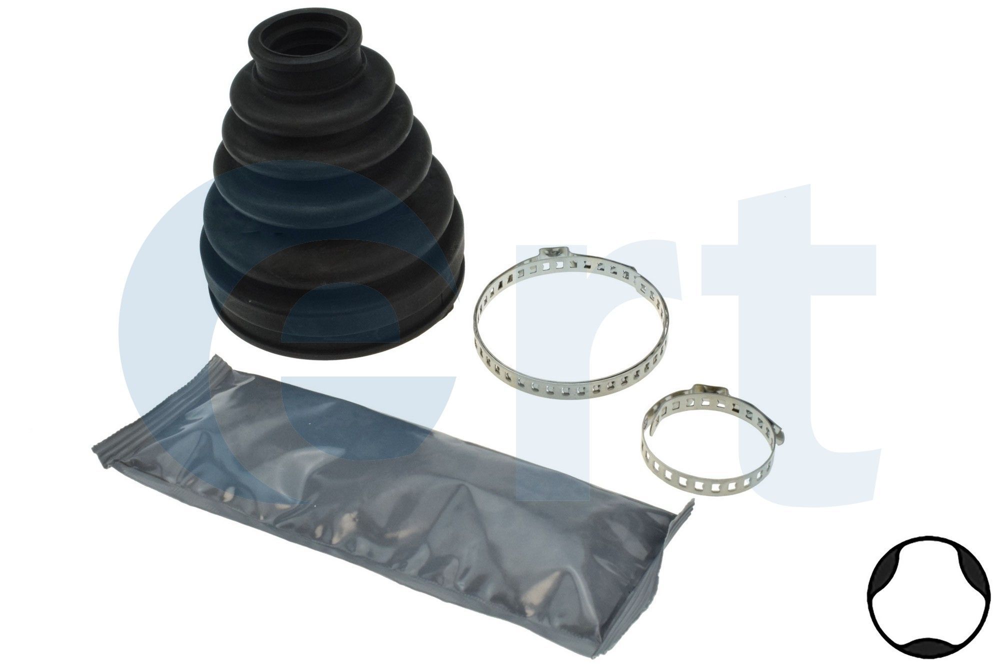 Gofruotoji membrana, kardaninis velenas ERT 500368