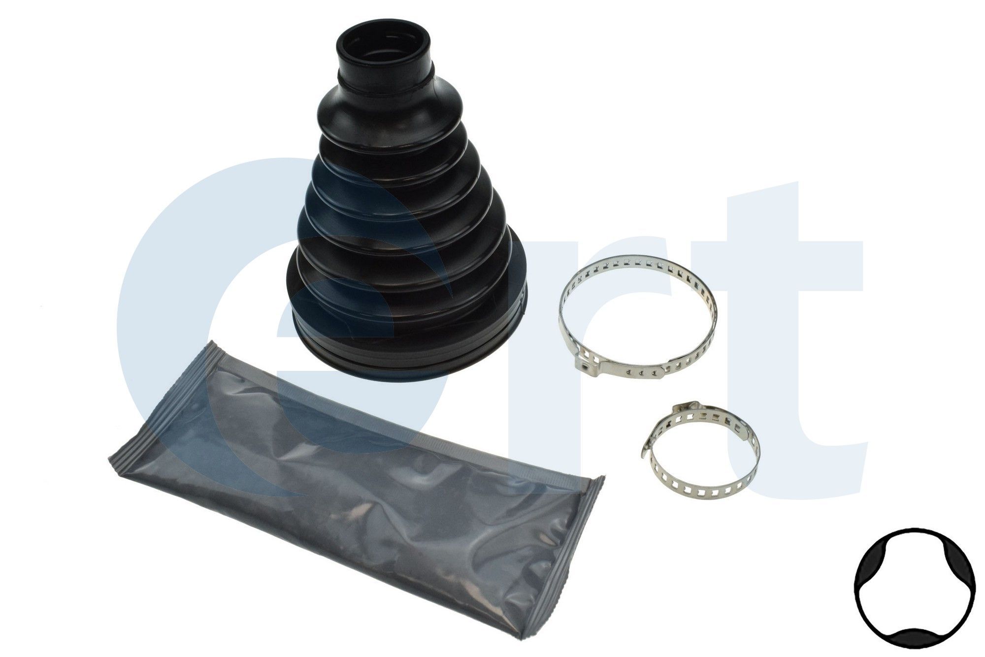 Gofruotoji membrana, kardaninis velenas ERT 500574T