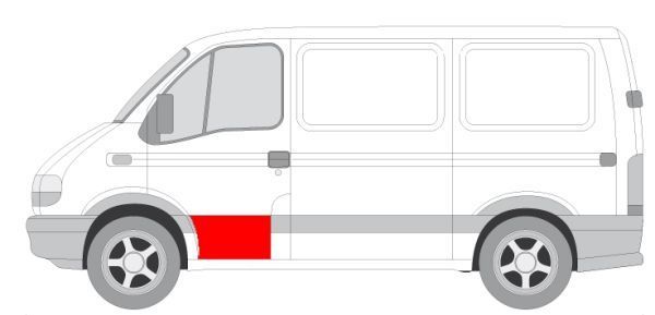 Durų vidaus skydas BLIC 6015-00-5088121P