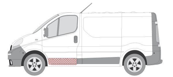 Durų vidaus skydas BLIC 6015-00-6061131P