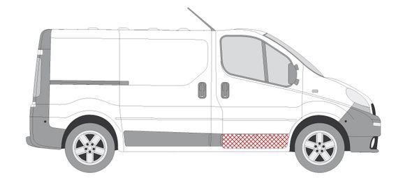 Durų vidaus skydas BLIC 6015-00-6061132P