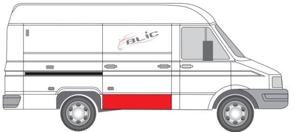 Durų vidaus skydas BLIC 6508-01-2094150P