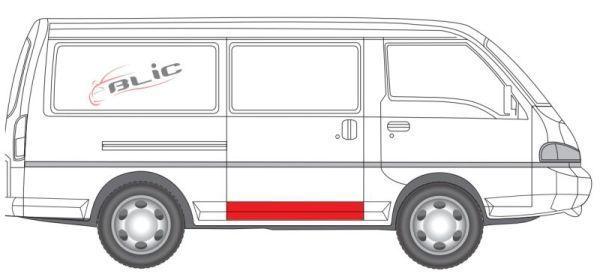 Durų vidaus skydas BLIC 6508-01-3195151P