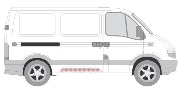 Durų vidaus skydas BLIC 6508-01-5088170P