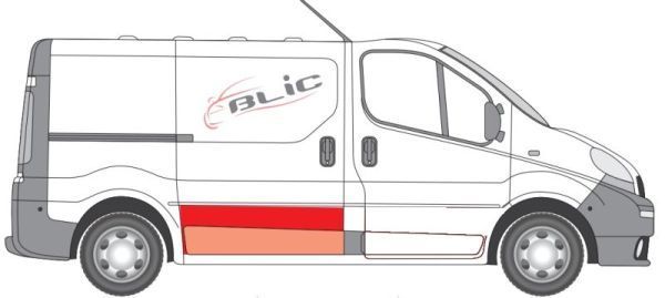 Durų vidaus skydas BLIC 6508-01-6061151P