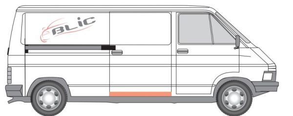 Durų vidaus skydas BLIC 6508-01-6061170P