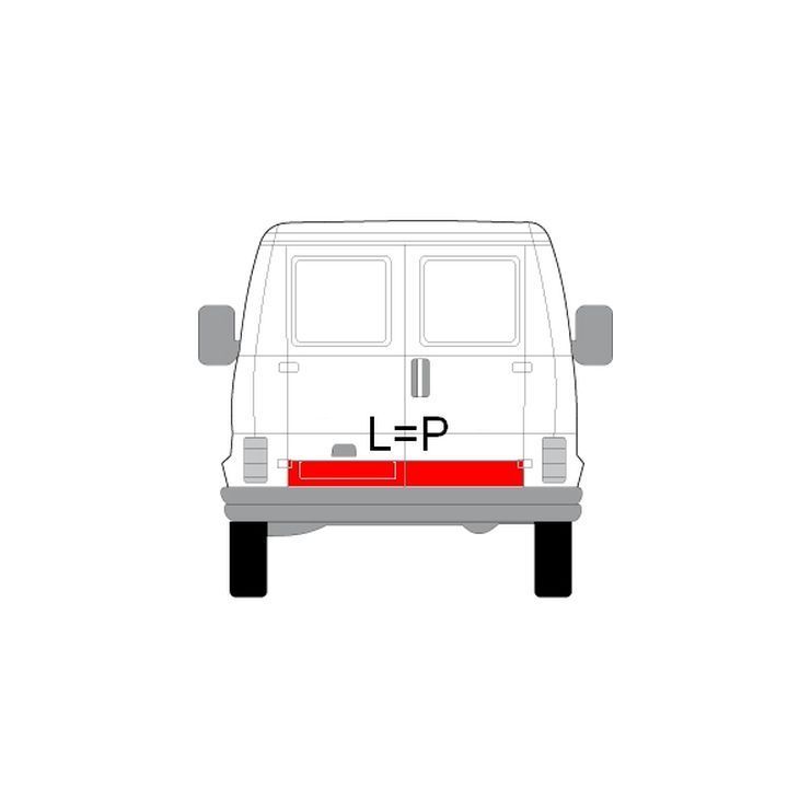 Durų vidaus skydas BLIC 6508-04-2096720P