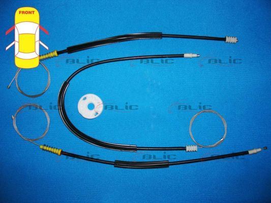 Remonto komplektas, langai BLIC 6205-21-023812P