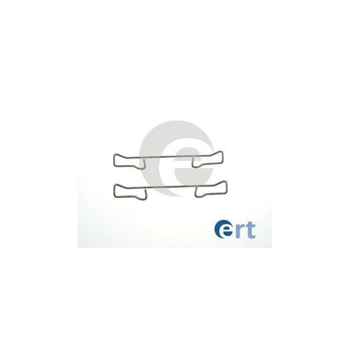 Priedų komplektas, diskinių stabdžių trinkelės ERT 420010