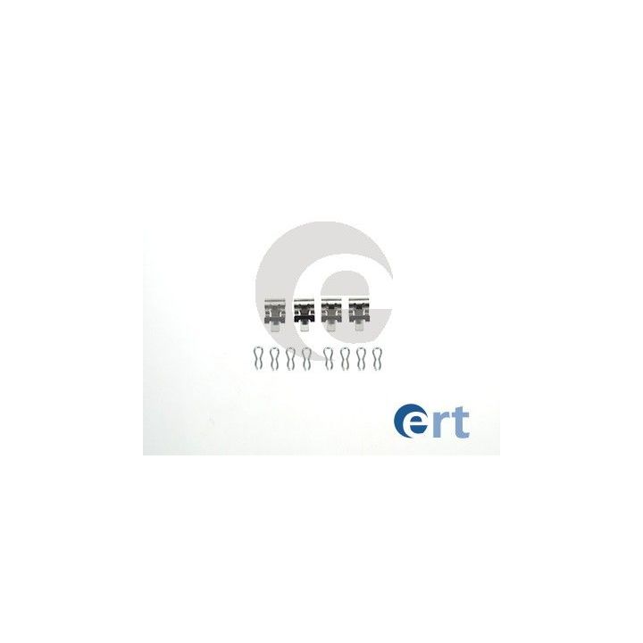 Priedų komplektas, diskinių stabdžių trinkelės ERT 420012