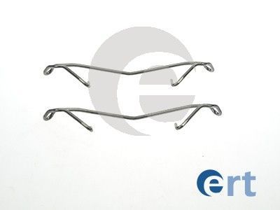 Priedų komplektas, diskinių stabdžių trinkelės ERT 420013