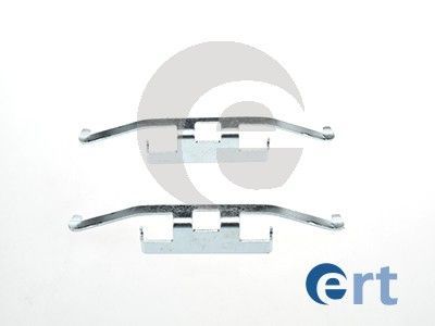 Priedų komplektas, diskinių stabdžių trinkelės ERT 420029