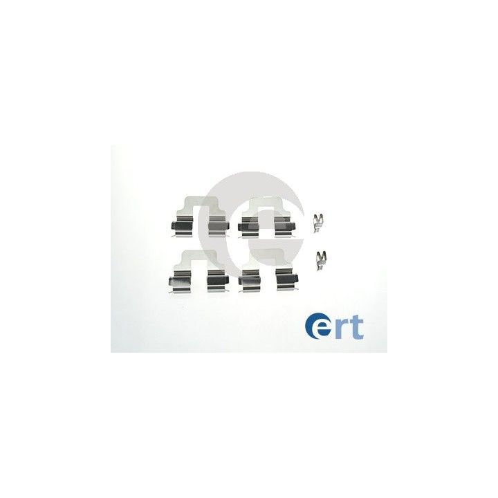 Priedų komplektas, diskinių stabdžių trinkelės ERT 420031