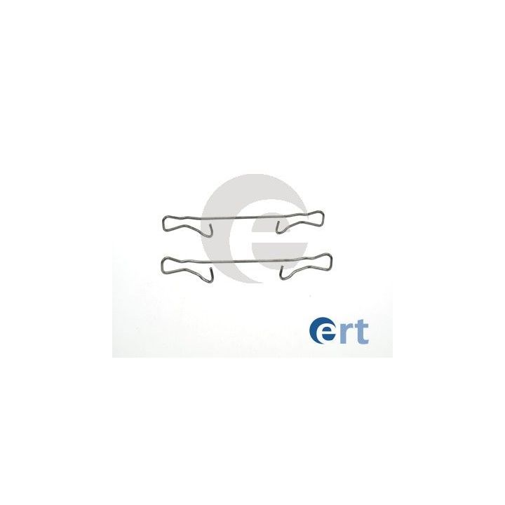 Priedų komplektas, diskinių stabdžių trinkelės ERT 420036