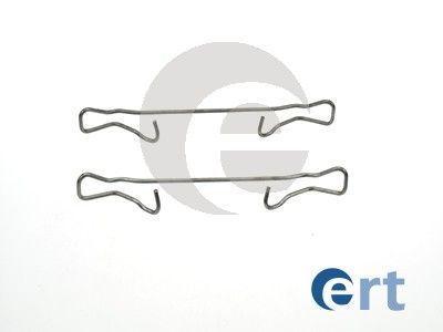 Priedų komplektas, diskinių stabdžių trinkelės ERT 420036