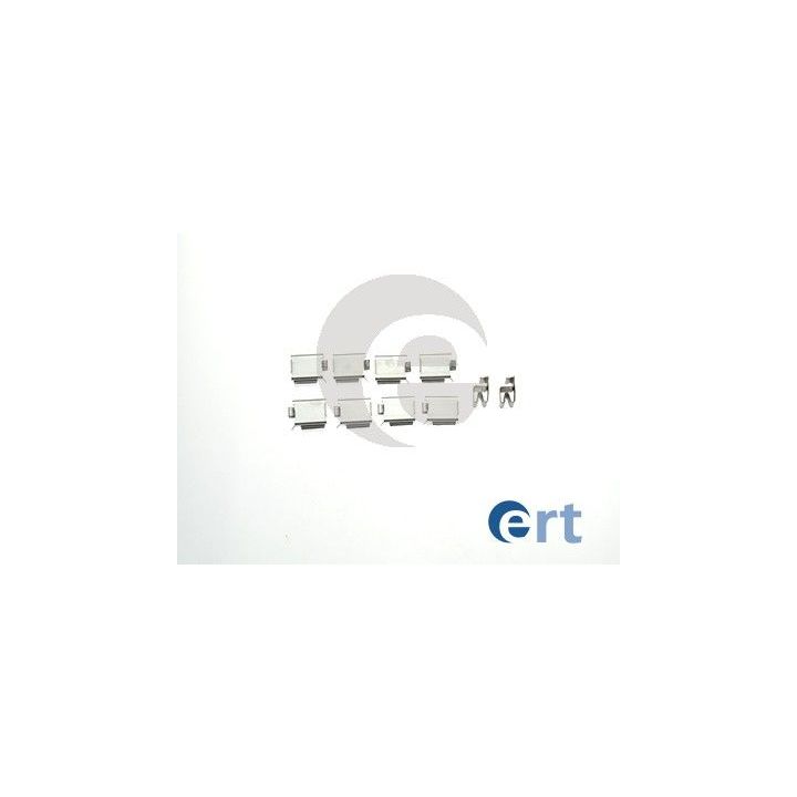 Priedų komplektas, diskinių stabdžių trinkelės ERT 420039