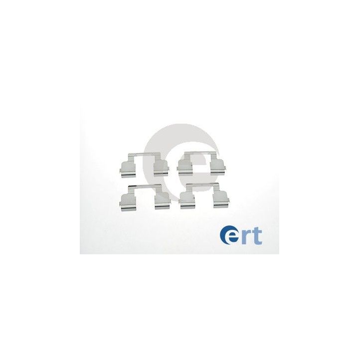 Priedų komplektas, diskinių stabdžių trinkelės ERT 420042