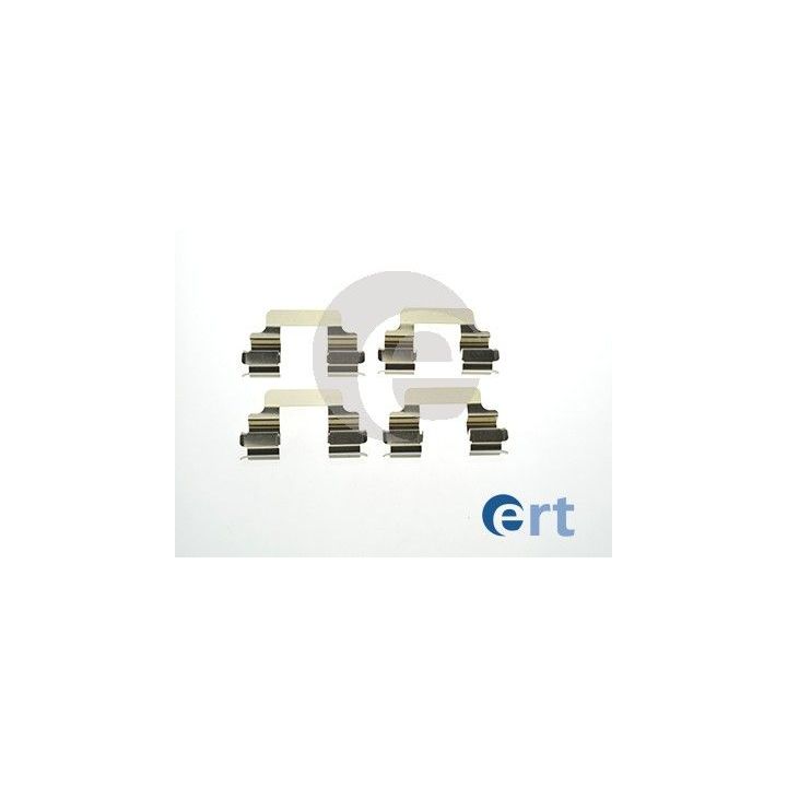 Priedų komplektas, diskinių stabdžių trinkelės ERT 420052