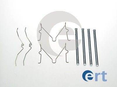 Priedų komplektas, diskinių stabdžių trinkelės ERT 420053