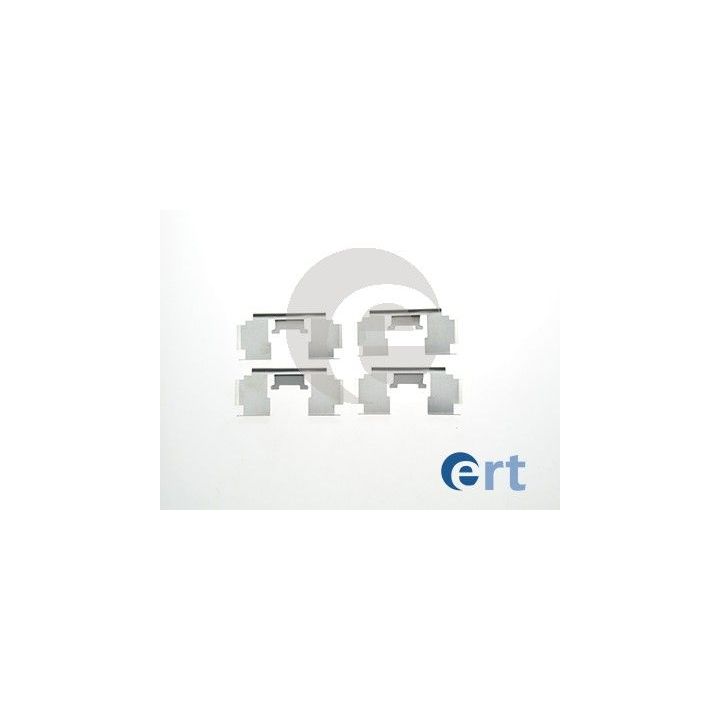 Priedų komplektas, diskinių stabdžių trinkelės ERT 420060