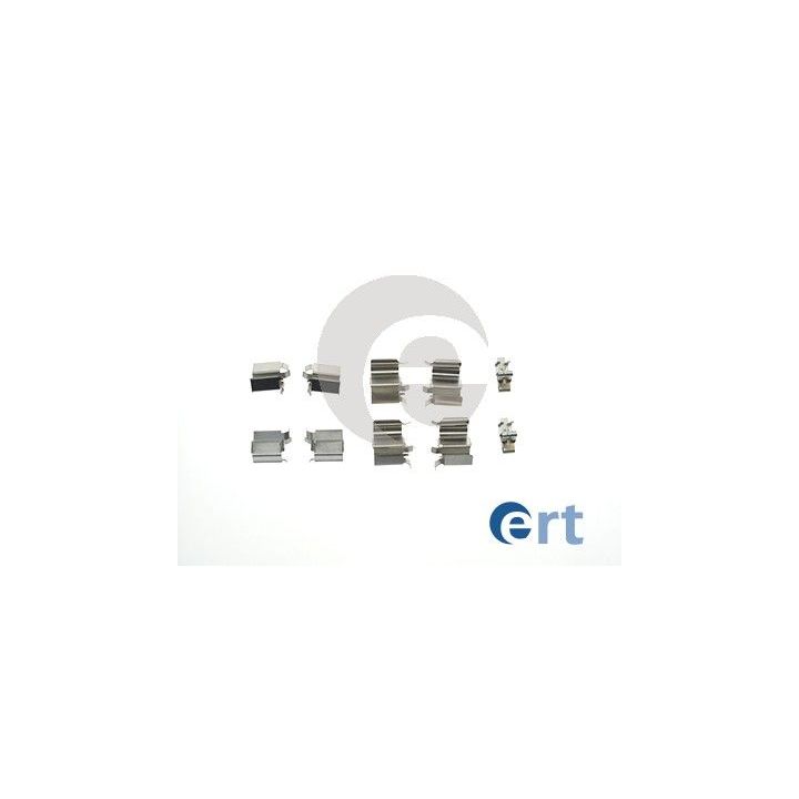 Priedų komplektas, diskinių stabdžių trinkelės ERT 420074