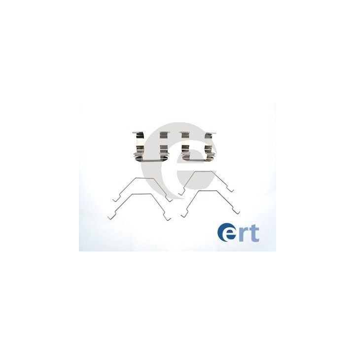 Priedų komplektas, diskinių stabdžių trinkelės ERT 420081