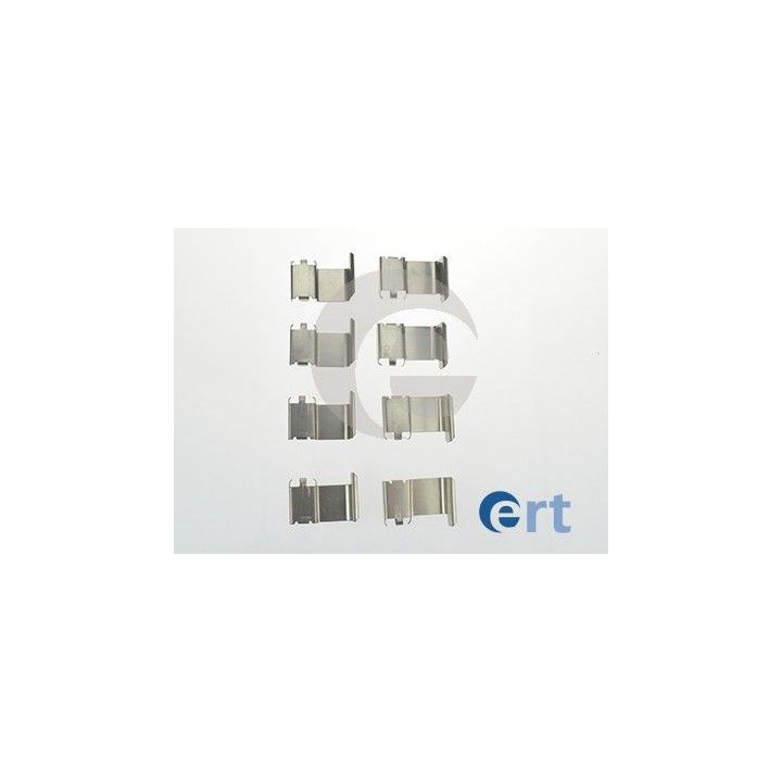 Priedų komplektas, diskinių stabdžių trinkelės ERT 420085
