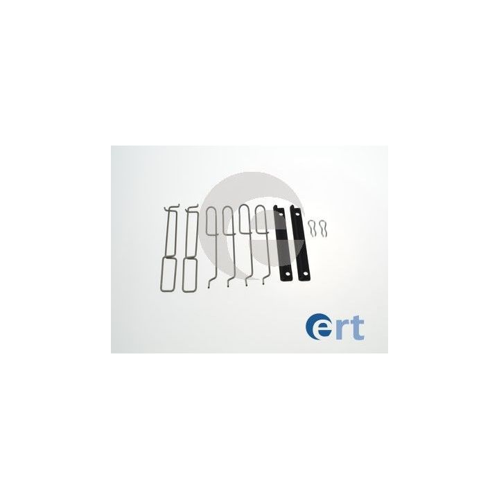 Priedų komplektas, diskinių stabdžių trinkelės ERT 420088