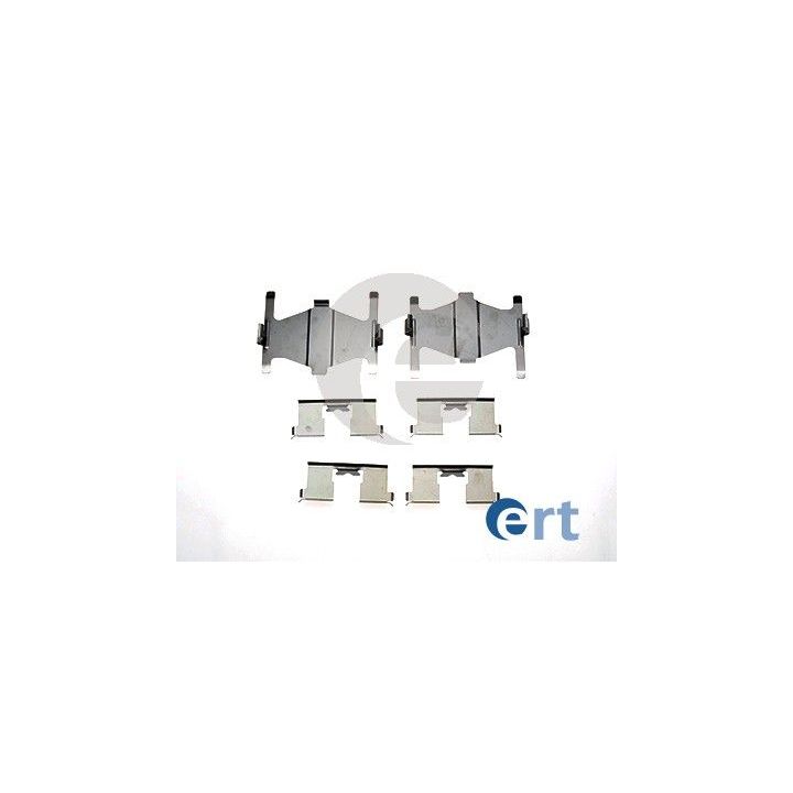 Priedų komplektas, diskinių stabdžių trinkelės ERT 420105