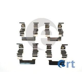 Priedų komplektas, diskinių stabdžių trinkelės ERT 420109