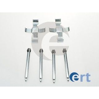 Priedų komplektas, diskinių stabdžių trinkelės ERT 420112