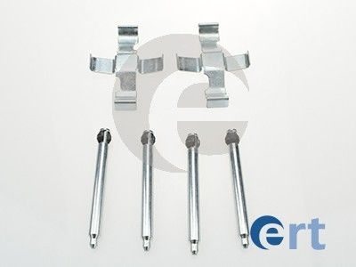 Priedų komplektas, diskinių stabdžių trinkelės ERT 420112