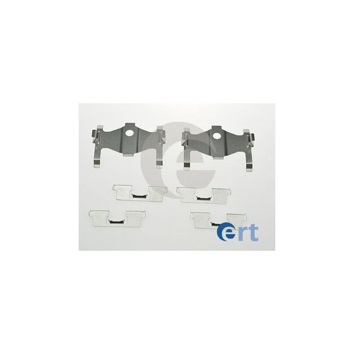 Priedų komplektas, diskinių stabdžių trinkelės ERT 420118