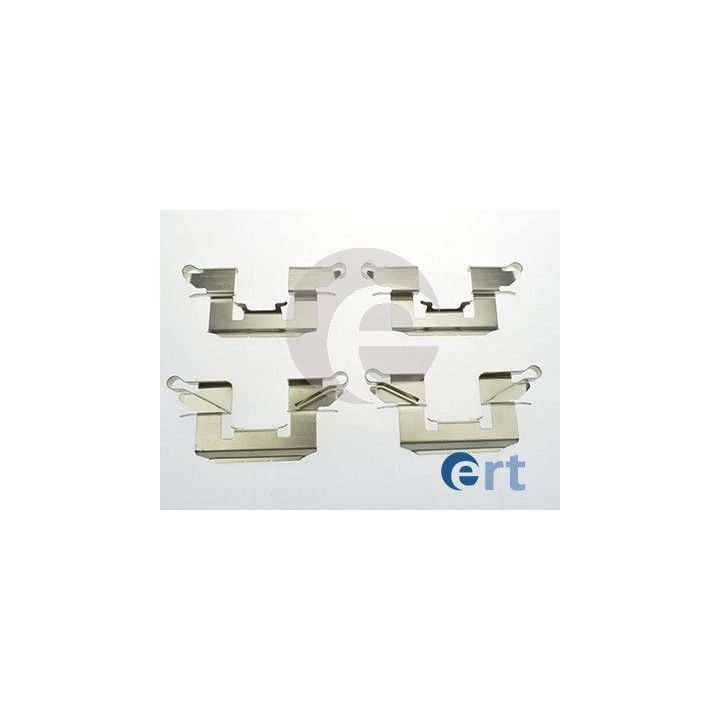 Priedų komplektas, diskinių stabdžių trinkelės ERT 420123