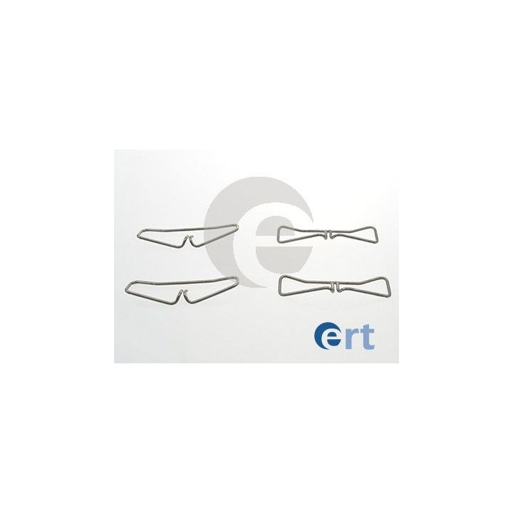 Priedų komplektas, diskinių stabdžių trinkelės ERT 420126