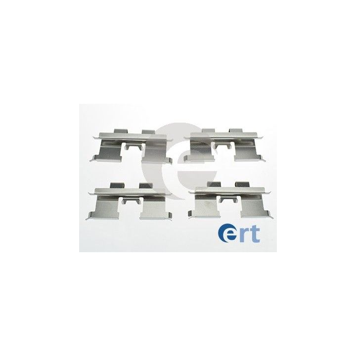 Priedų komplektas, diskinių stabdžių trinkelės ERT 420136