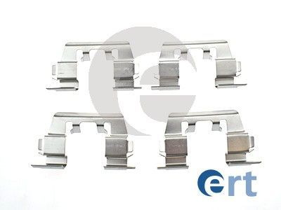 Priedų komplektas, diskinių stabdžių trinkelės ERT 420137