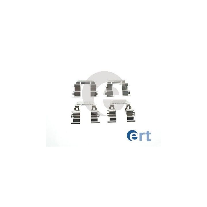 Priedų komplektas, diskinių stabdžių trinkelės ERT 420146