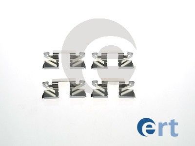 Priedų komplektas, diskinių stabdžių trinkelės ERT 420149