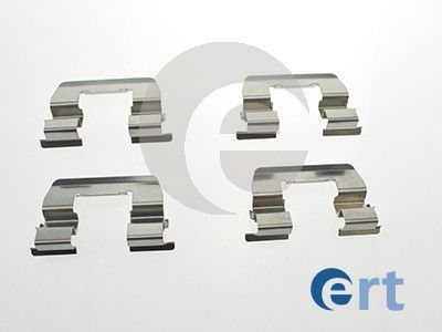 Priedų komplektas, diskinių stabdžių trinkelės ERT 420154