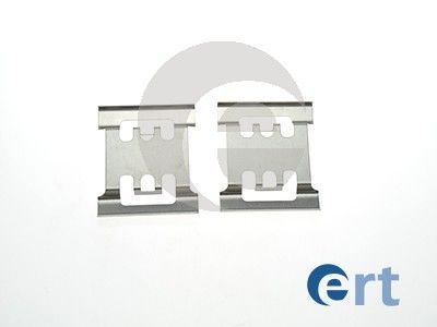 Priedų komplektas, diskinių stabdžių trinkelės ERT 420161