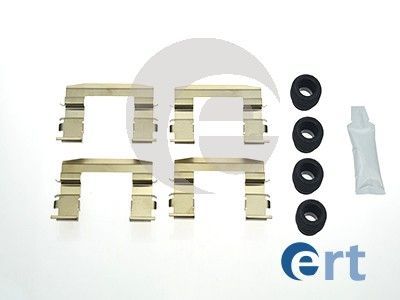 Priedų komplektas, diskinių stabdžių trinkelės ERT 420179