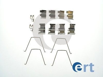 Priedų komplektas, diskinių stabdžių trinkelės ERT 420192