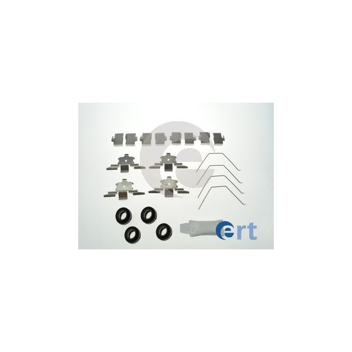 Priedų komplektas, diskinių stabdžių trinkelės ERT 420196