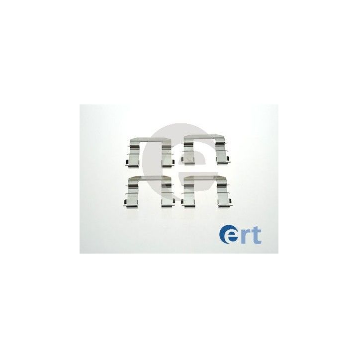 Priedų komplektas, diskinių stabdžių trinkelės ERT 420205