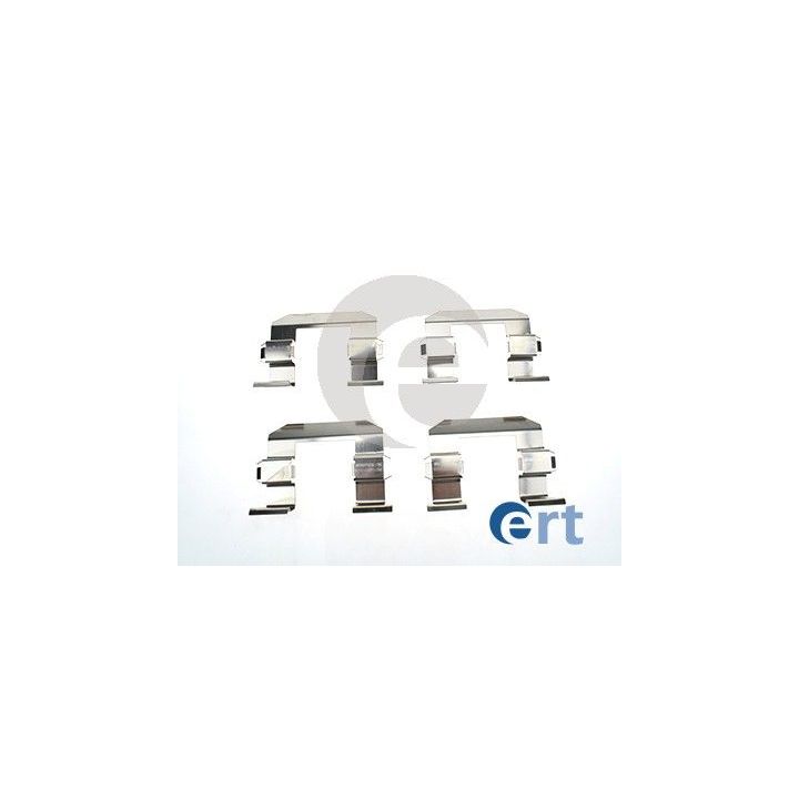 Priedų komplektas, diskinių stabdžių trinkelės ERT 420207