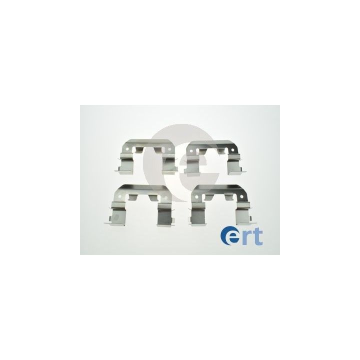 Priedų komplektas, diskinių stabdžių trinkelės ERT 420208