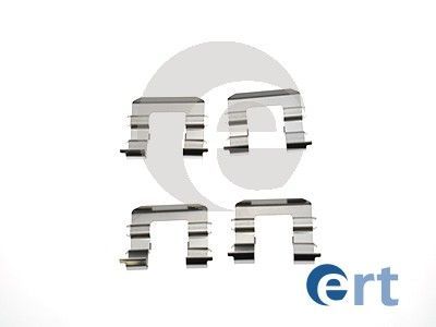 Priedų komplektas, diskinių stabdžių trinkelės ERT 420216