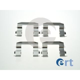 Priedų komplektas, diskinių stabdžių trinkelės ERT 420217