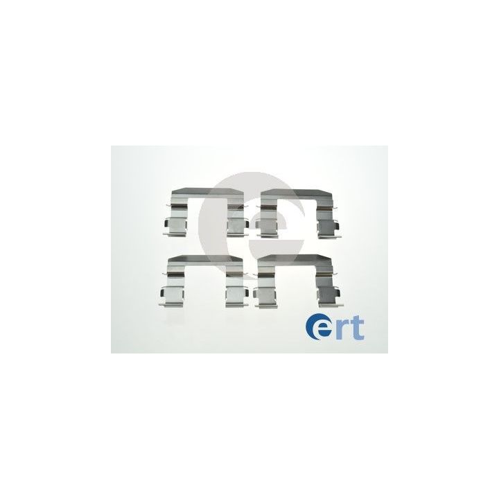 Priedų komplektas, diskinių stabdžių trinkelės ERT 420217